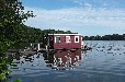Hausboot am Netzener See - Liegeplatz auf dem See 
