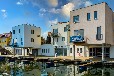 Inselstadt Malchow Ferienhaus  im Yachthafen - HAFENBLICK