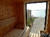 Ferienhaus am See mit Privatstrand und Sauna – "California" max. 6 Personen