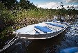 Bootshaus mit Motorboot Großer Pälitzsee
