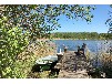 Ferienhaus am Oberuckersee mit Steg und Boot