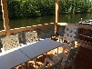 Bootshaus Mirow mit 15 PS Motorboot - große Fewo plus Gartenhaus