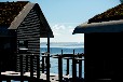 Rügen Pfahlhäuser auf dem Wasser