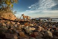 Rügen Pfahlhäuser auf dem Wasser