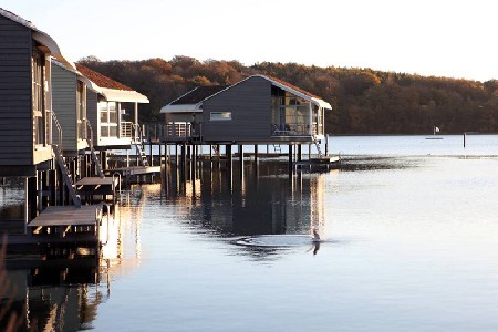 Rügen Pfahlhäuser auf dem Wasser