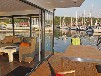 Hausboot festliegend Ostsee bei Laboe