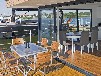 Hausboot festliegend Ostsee bei Laboe
