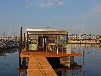 Hausboot festliegend Ostsee bei Laboe