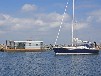 Hausboot festliegend Ostsee bei Laboe