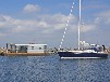 Hausboot an der Kieler Förde bei Laboe