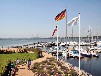 Hausboot festliegend Ostsee bei Laboe