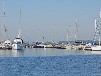 Hausboot festliegend Ostsee bei Laboe
