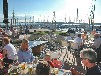Hausboot festliegend Ostsee bei Laboe