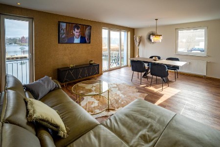 Exklusives Ferienhaus "Inselliebe" im Yachthafen Malchow