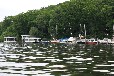 Berlin Hausboot BLUE an der Havel