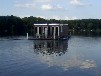 Hausboot am Netzener See - Liegeplatz auf dem See 