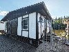 Bootshaus Mirow mit großer Terrasse und Boot