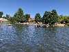 Bootshaus Mirow direkt am See mit Motorboot