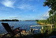 Ferienhaus am Plätlinsee mit Steg und Boot