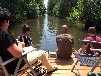 Urlaub auf Floß Schweriner See