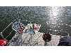 Kurzurlaub Hausboot am Krakower See in MV - Baden, Angeln, Grillen