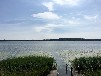 Bootshaus Malchiner See bei Bristow mit Motorboot
