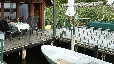Ferienwohnung im Bootshaus am Schwarzer See - mit Seeterrasse & Ruderboot