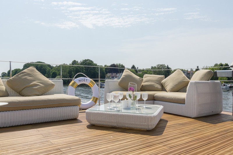 Ihr Event / Ihre Party in Berlin - Luxus-Hausboot auf der Havel
