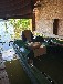 Bootshaus am Mirower See mit Motorboot