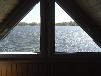 Reetgedecktes Bootshaus am Mirower See