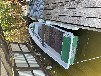 Reetgedecktes Bootshaus am Mirower See