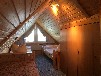 Reetgedecktes Bootshaus am Mirower See