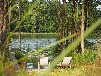 Masuren Ferienhaus direkt am See mit Boot