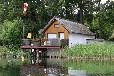 Krakow am See Bootshaus am Borgwall