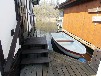 Bootshaus bei Mirow mit Ruderboot - Bootsmotor (auf Wunsch)