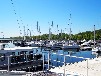 Hausboot festliegend Ostsee bei Boltenhagen