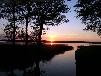 Bootshaus am Malchiner See mit Boot