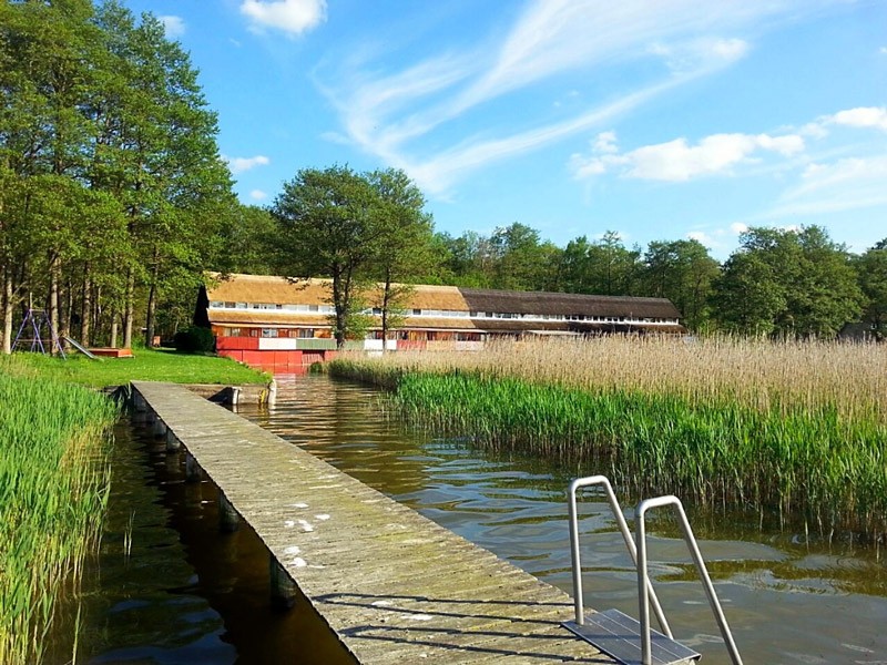 Bootshaus am Malchiner See bei Seedorf