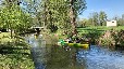 Spreewald Ferienhaus direkt am Wasser mit Paddelbooten
