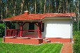 Ferienhaus mit Boot am Dobbertiner See