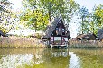 Bootshaus Kleiner Pälitzsee mit Ruderboot