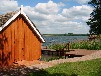 Ferienhaus am Plätlinsee mit Steg und Boot