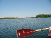Ferienhaus am Plätlinsee mit Steg und Boot