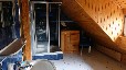 Landhaus-Villa am Fluss mit Steg und Boot