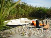 Ferienwohnung am Barther Bodden mit Boot