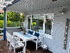 Großes Meer Ferienhaus mit Steg und Boot in Ostfriesland