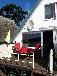 Urlaub im Bootshaus am Rätzsee - bei Mirow, mit Reetdach, Ruderboot, in Traumlage, nur E-Motoren erl., gr. Panoramafenster- Süd-Westseite