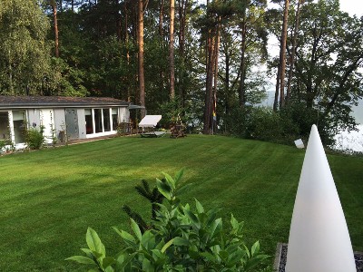 Ferienhaus Refugium am Klostersee mit Steg und Boot