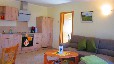 Ferienhaus mit Boot am Dobbertiner See