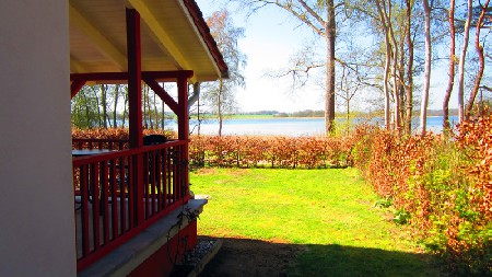 Ferienhaus mit Boot am Dobbertiner See